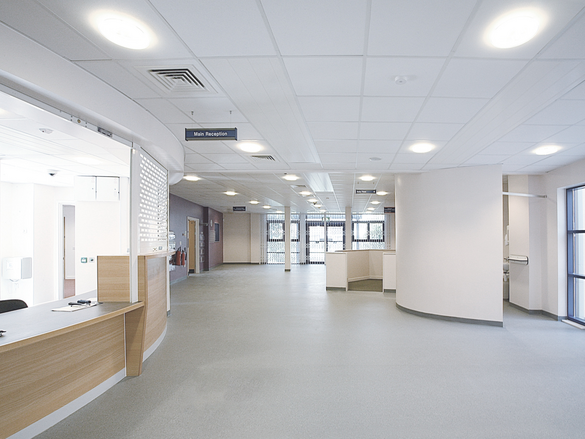 Rendering ZRP Heating and cooling ceilings 