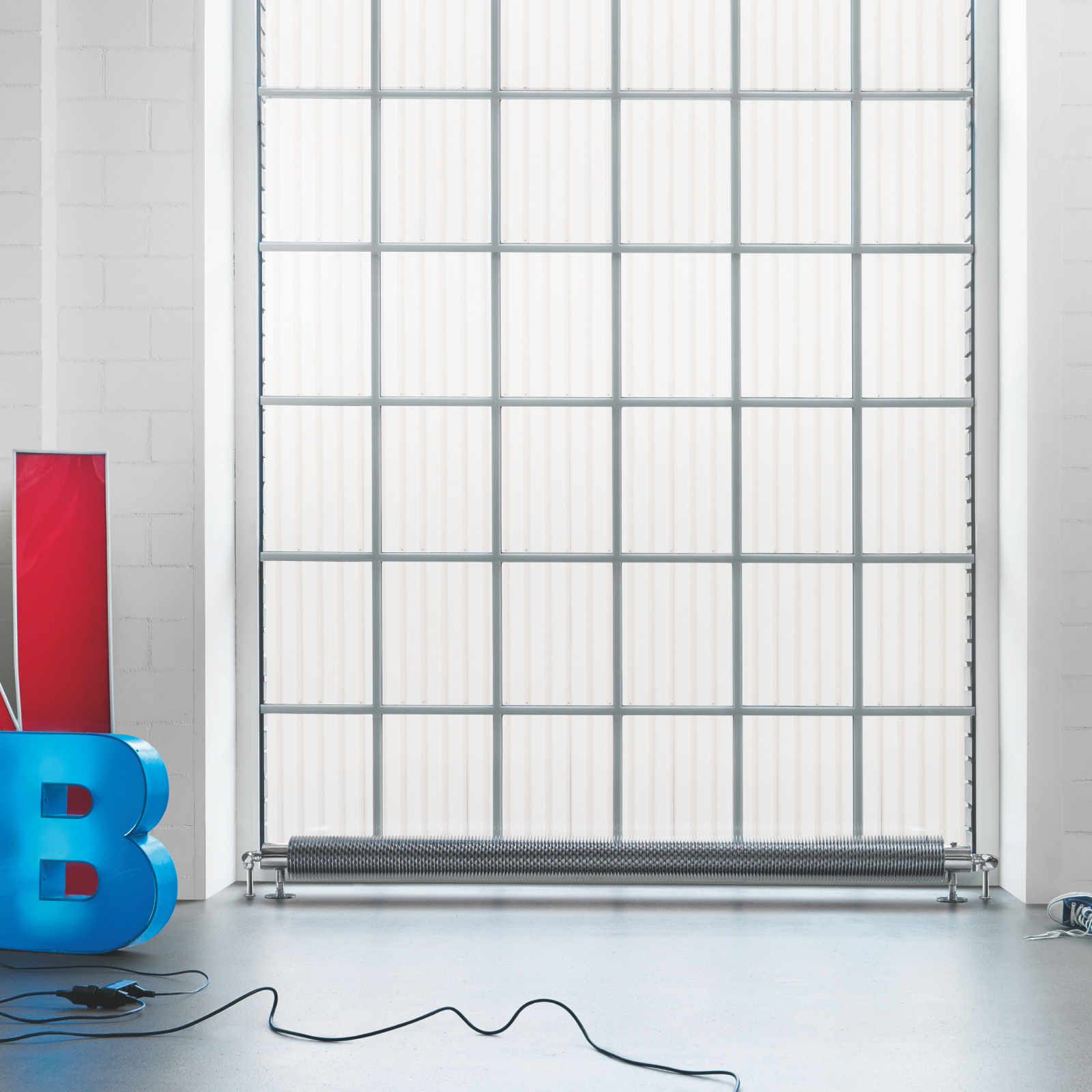 Cut-Out Zehnder Flow Form Decorative radiator 