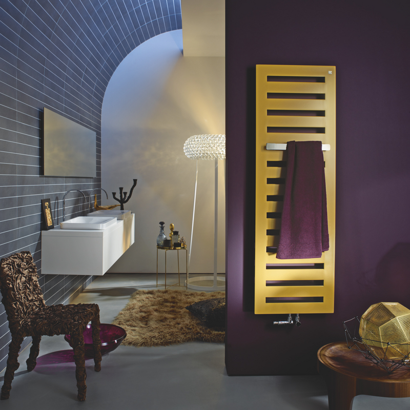 Rendering Zehnder Metropolitan Bar Decorative radiator Front view