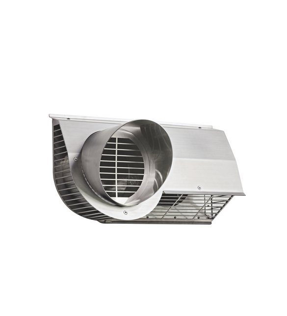 Rendering Zehnder ComfoEdge Combi-Outwall grill Comfortable indoor ventilation 3D view