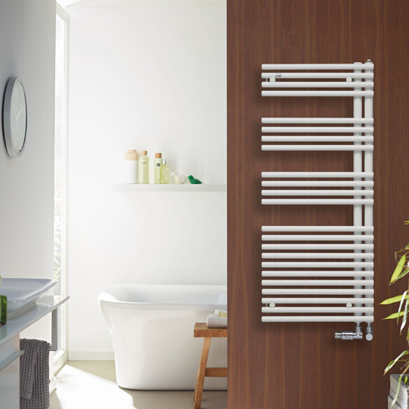 Rendering Zehnder Forma Spa Asym Decorative radiator 