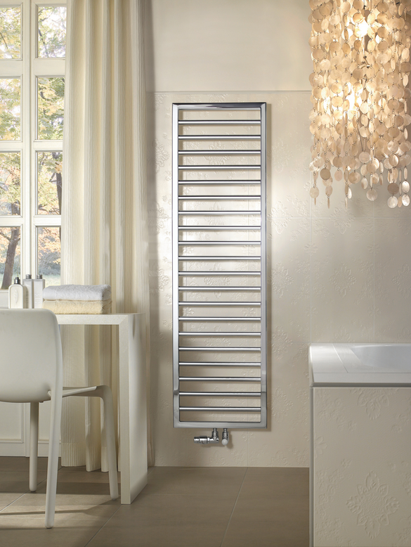 Rendering Zehnder Subway Decorative radiator Front view
