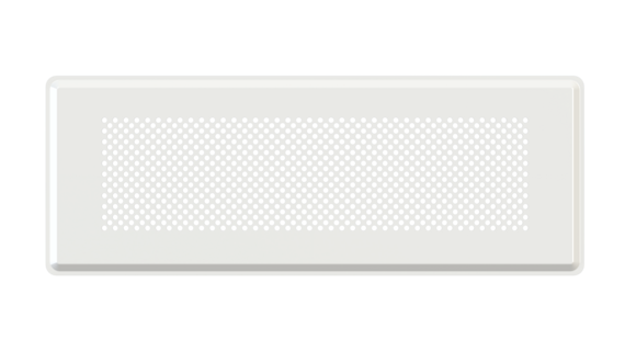 Zehnder_CSY_DGR-CLF-L350-W130-VENEZIA-9016 Rendering ComfoGrid CLF Comfortable indoor ventilation Top view