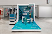 Zehnder,ALL,Lahr,Center of Climate,CoC,brand experience space,Pop up,factory hall,front
